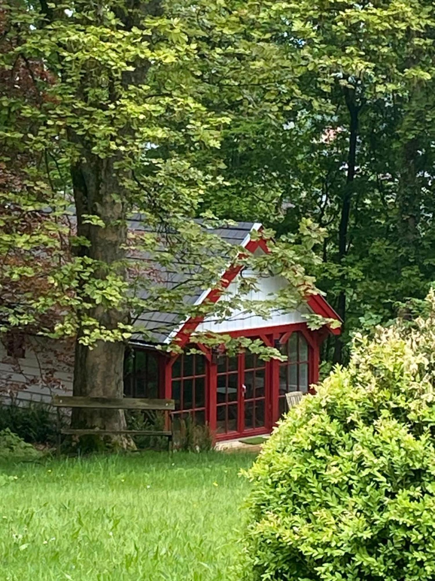 La Kabane Des Hetres Rouges Hotel Spa Buitenkant foto